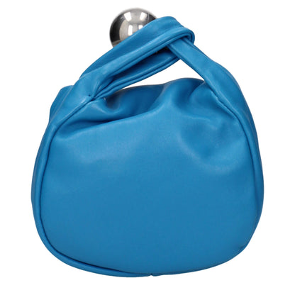 Sacs à main en cuir bleu de Jil Sander