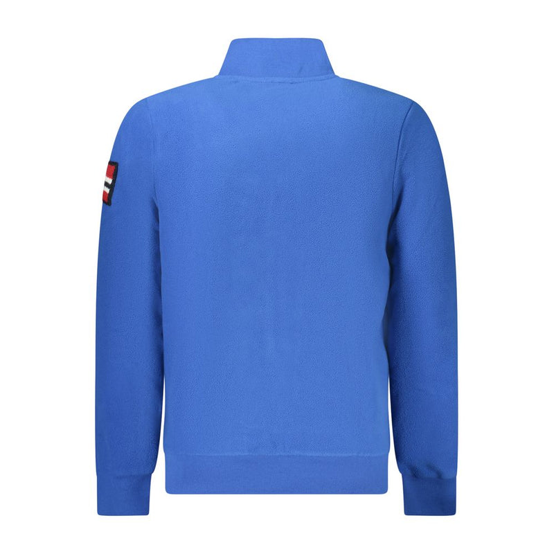 Noorwegen 1963 Blauwe Polyester Heren Trui