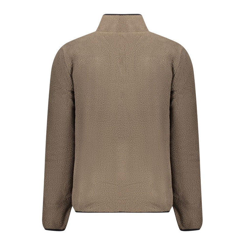 Noorse herensweater van polyester, bruin, 1963