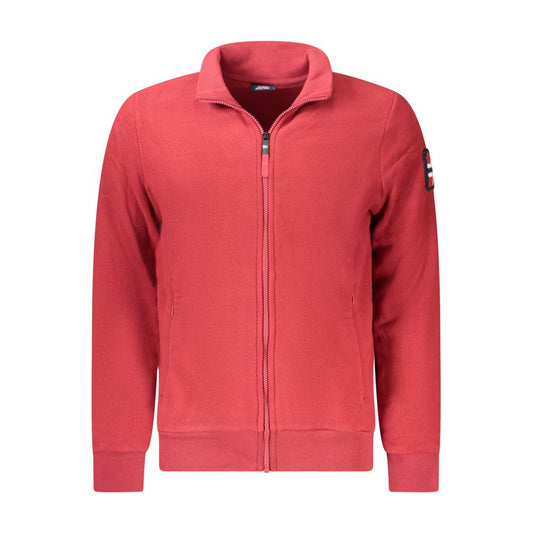 Noorwegen 1963 Rode Polyester Heren Trui