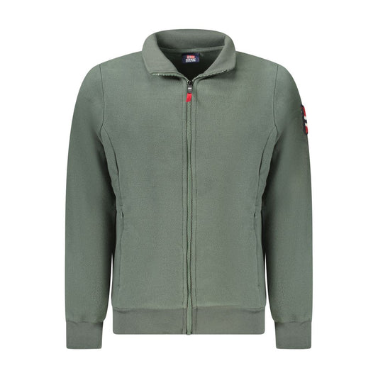 Noorwegen 1963 Groene Polyester Heren Trui