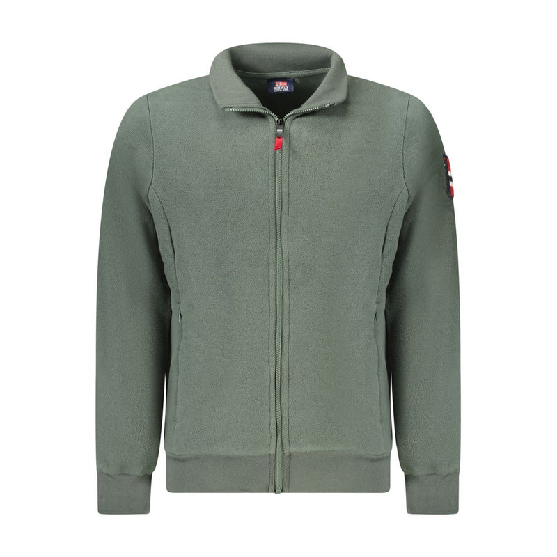 Noorwegen 1963 Groene Polyester Heren Trui