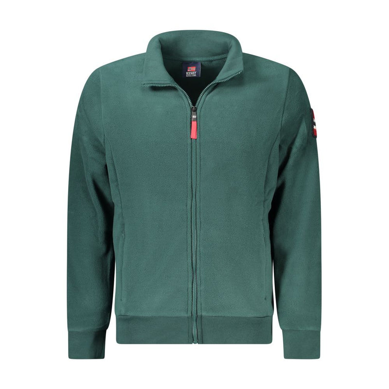 Pull en Polyester Vert pour Hommes Norway 1963