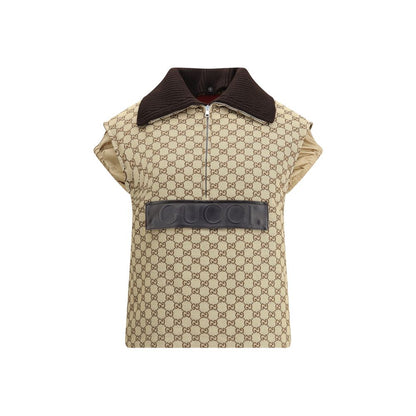 Gucci Bomber Gilet with single front pocket