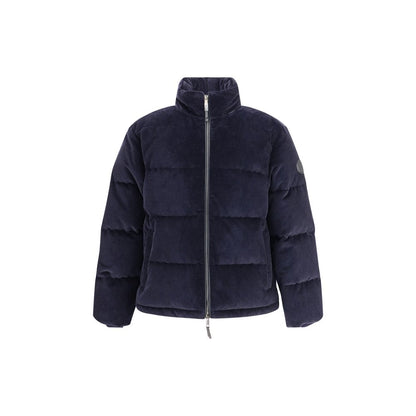 Veste courte en velours côtelé et duvet Burberry