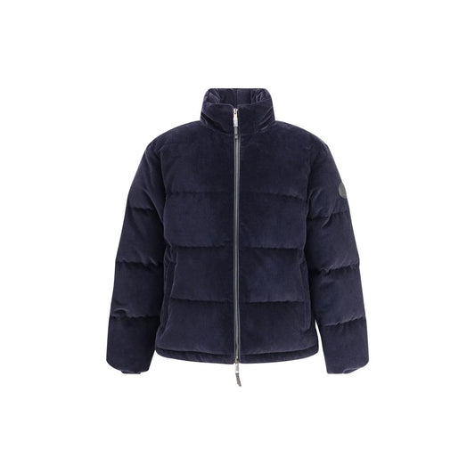 Veste courte en velours côtelé et duvet Burberry