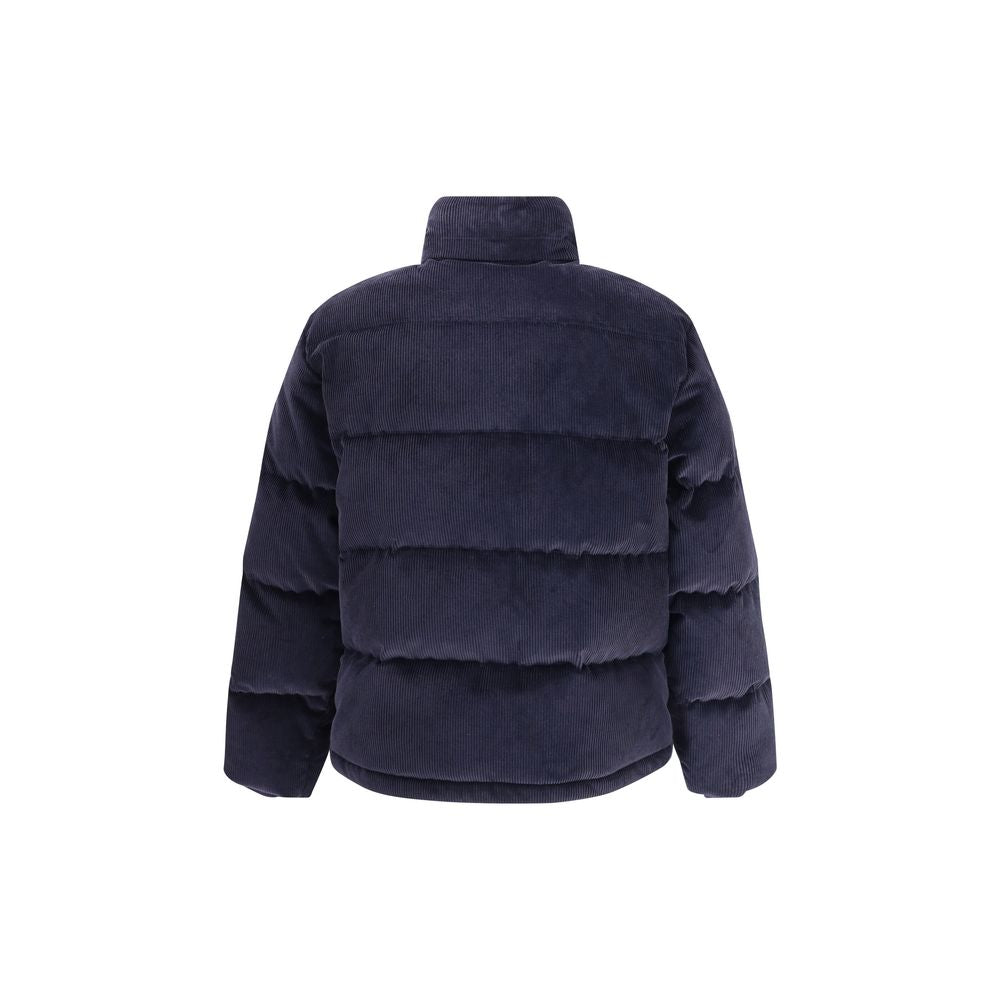 Veste courte en velours côtelé et duvet Burberry