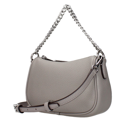 Sacs à main en cuir gris de Michael Kors