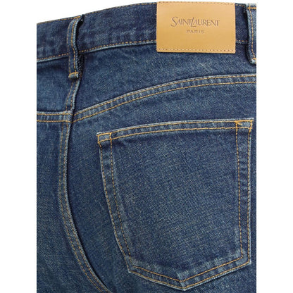 Saint Laurent Nico broekspijzen met lage taille