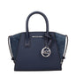 Sacs à main en cuir bleu Michael Kors