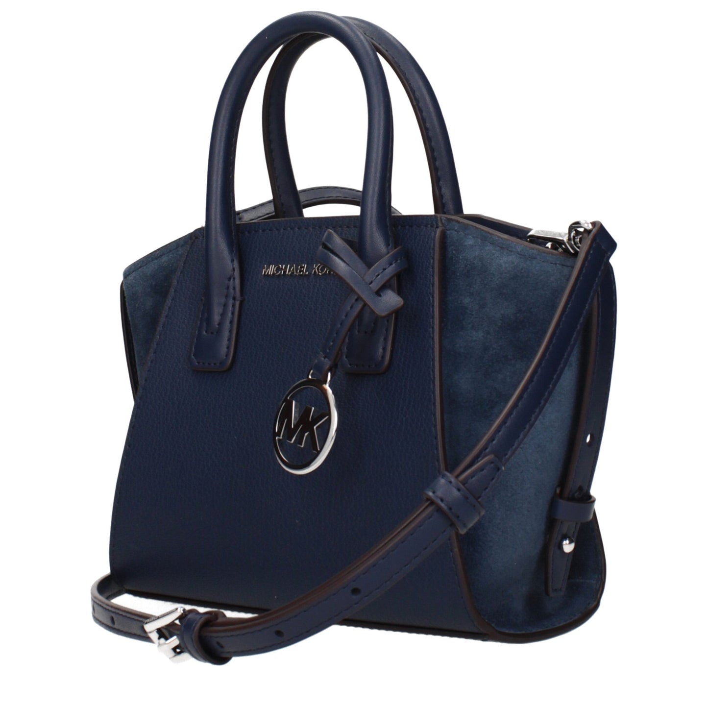 Sacs à main en cuir bleu Michael Kors