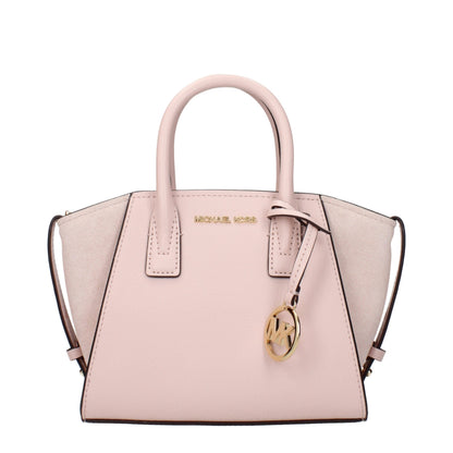 Sacs à main en cuir rose Michael Kors