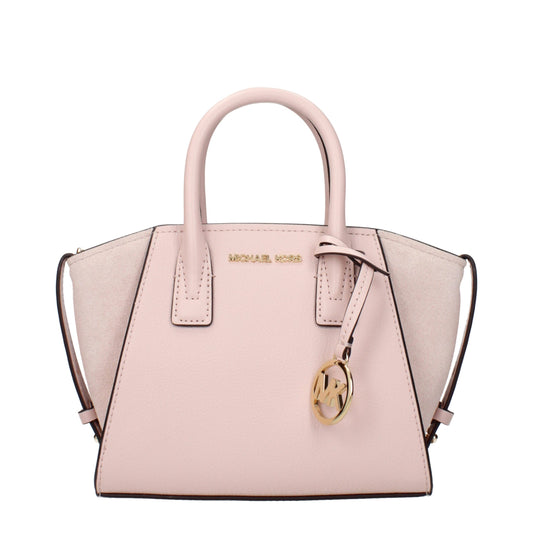 Sacs à main en cuir rose Michael Kors
