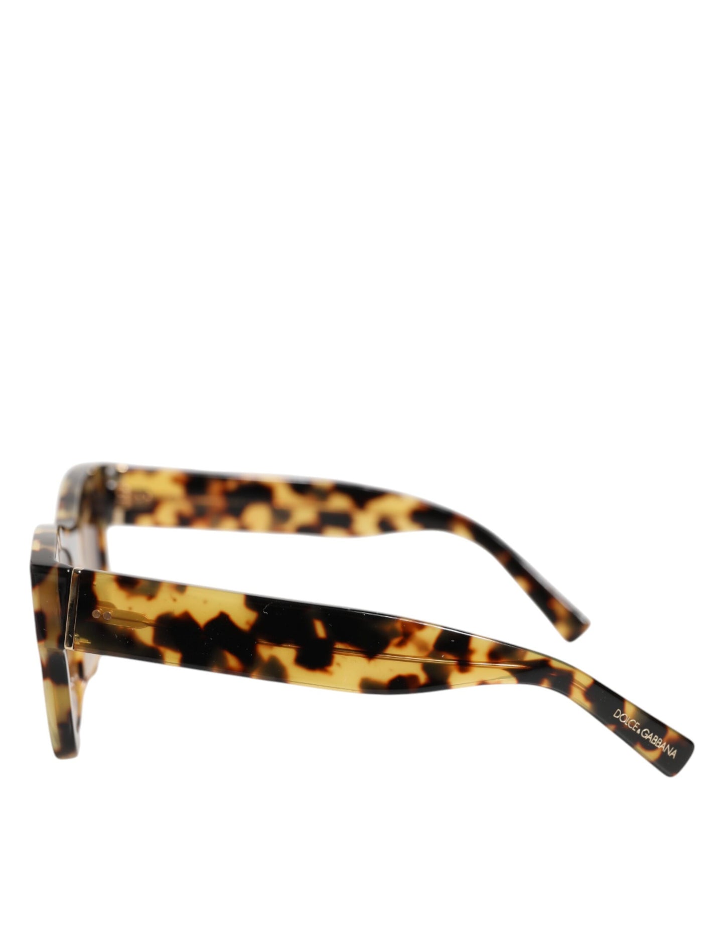 Dolce & Gabbana DG4379F White Tortoiseshell Gradient Acetate Shades Sunglasses
