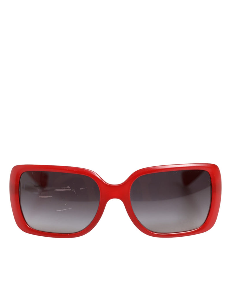Dolce & Gabbana DG6093 Lunettes de soleil rectangulaires rouges