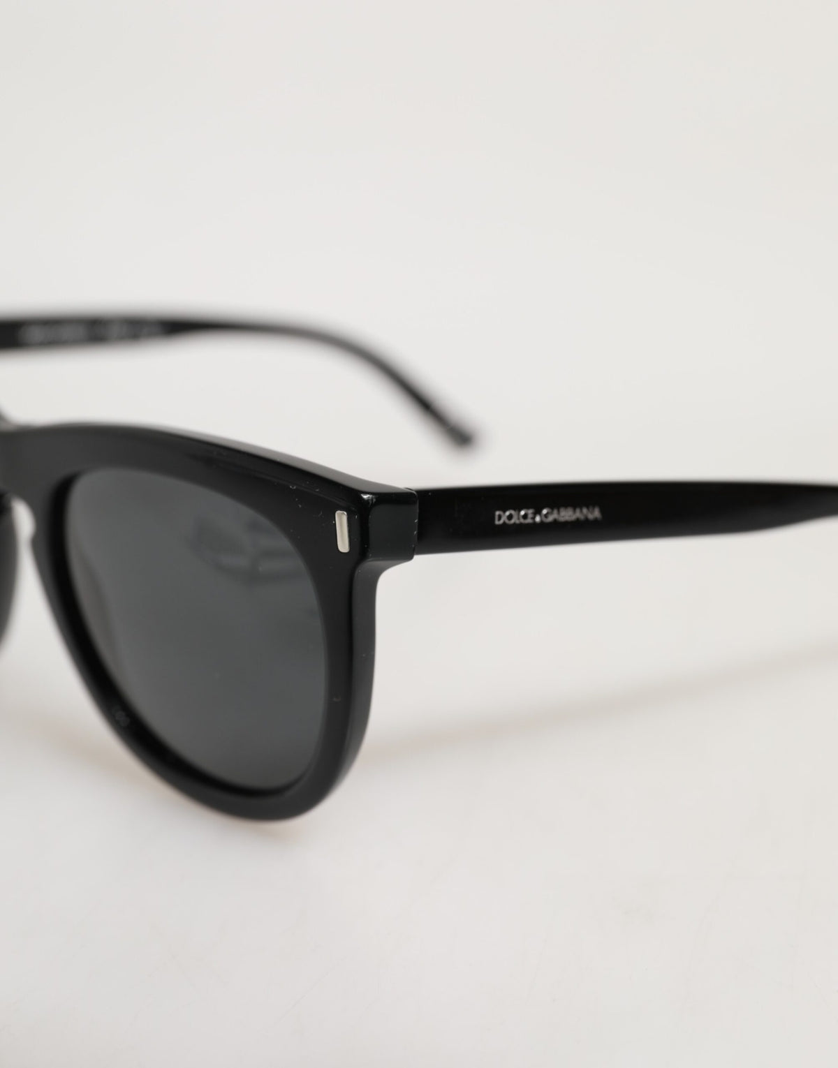 Dolce & Gabbana DG4281 Lunettes de soleil noires à monture ronde