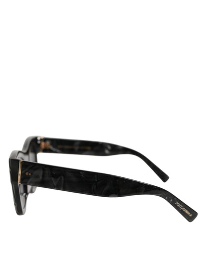 Dolce & Gabbana DG4379F Pearl White Acetate Frame Shades Sunglasses