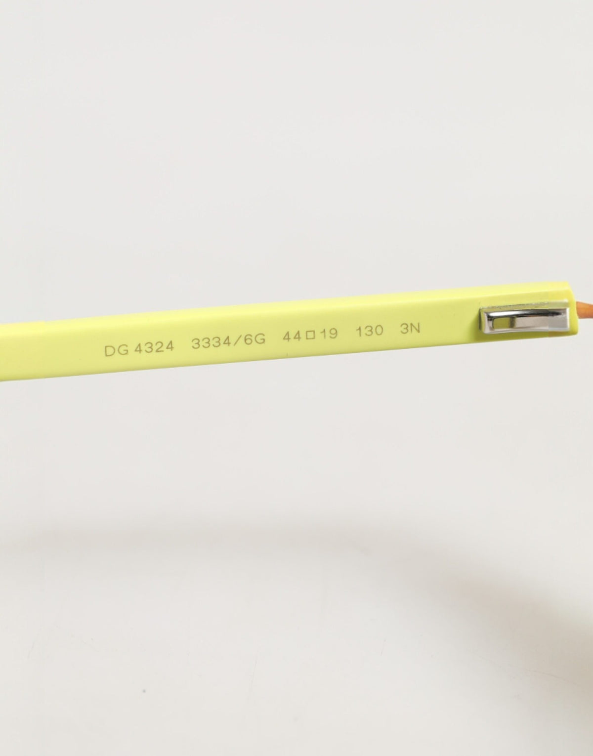 Dolce & Gabbana DG4324 Lunettes de soleil à monture jaune