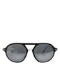 Dolce & Gabbana DG4343F Black Acetate Frame Pilot Shades Sunglasses