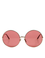 Dolce & Gabbana DG2201 Lunettes de soleil en métal rose doré