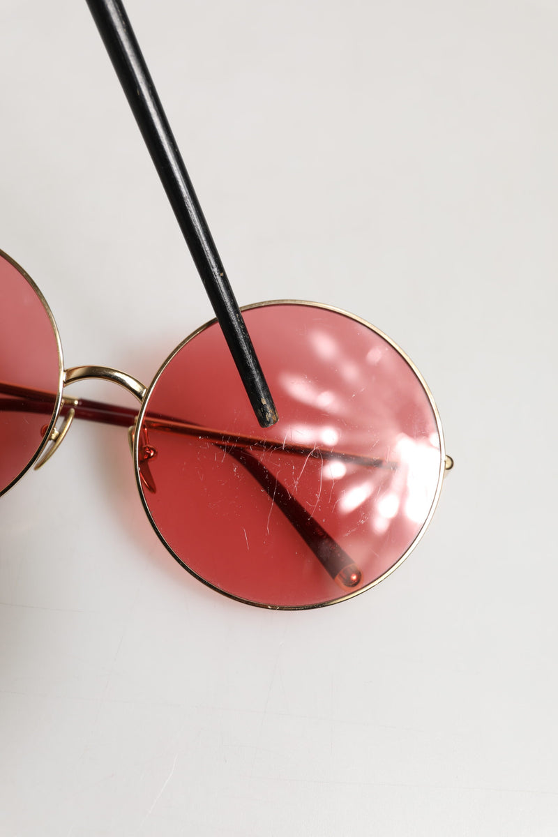 Dolce & Gabbana DG2201 Lunettes de soleil en métal rose doré
