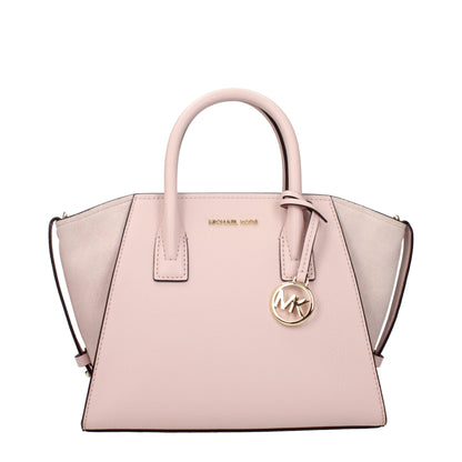 Sacs à main en cuir rose Michael Kors