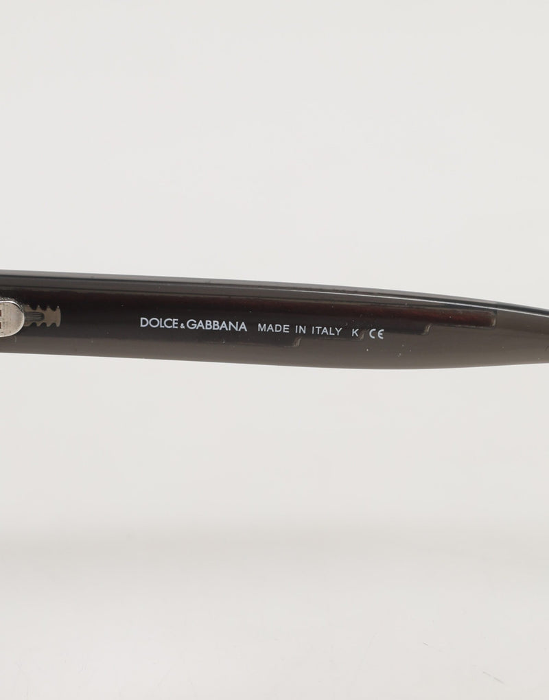 Dolce & Gabbana DG6109 Black Pink Mirrored Cat Eye Sunglasses