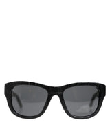 Dolce & Gabbana DG4177 Lunettes de soleil en cuir noir