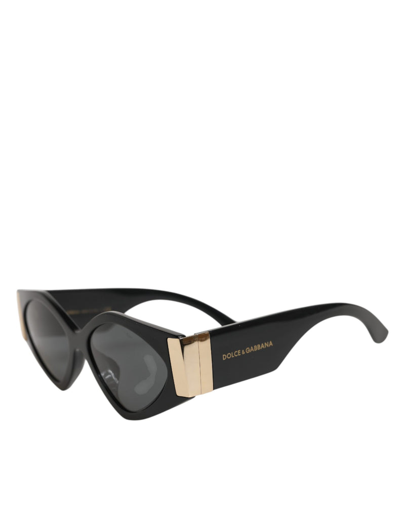 Dolce & Gabbana DG4396 Gray Gradient Black Irregular Frame Sunglasses