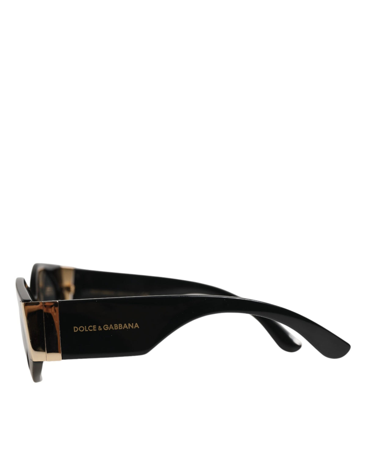 Dolce & Gabbana DG4396 Lunettes de soleil noires à monture irrégulière