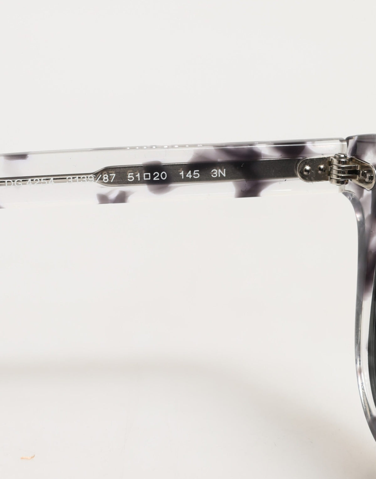 Dolce & Gabbana DG4254 Lunettes de soleil Havana avec verres teintés noirs