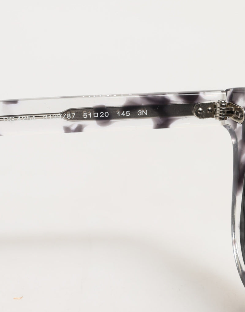Dolce & Gabbana DG4254 Lunettes de soleil Havana avec verres teintés noirs