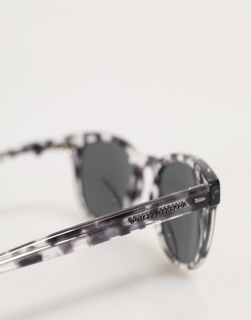 Dolce & Gabbana DG4254 Lunettes de soleil Havana avec verres teintés noirs