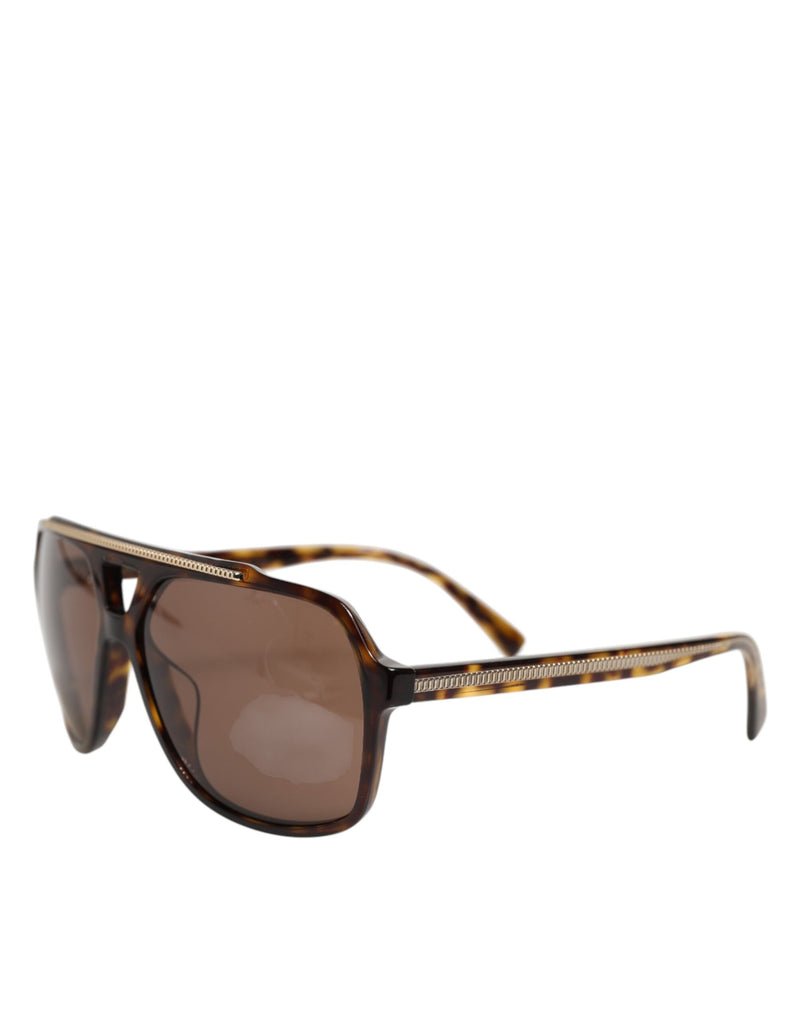 Dolce & Gabbana DG4388F Lunettes de soleil écaille brune