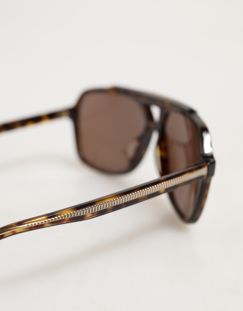 Dolce & Gabbana DG4388F Lunettes de soleil écaille brune