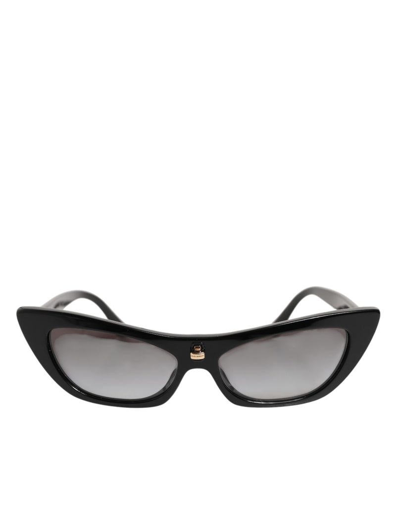 Dolce & Gabbana DG4334B Black Re-Edition Cat-Eye Sunglasses