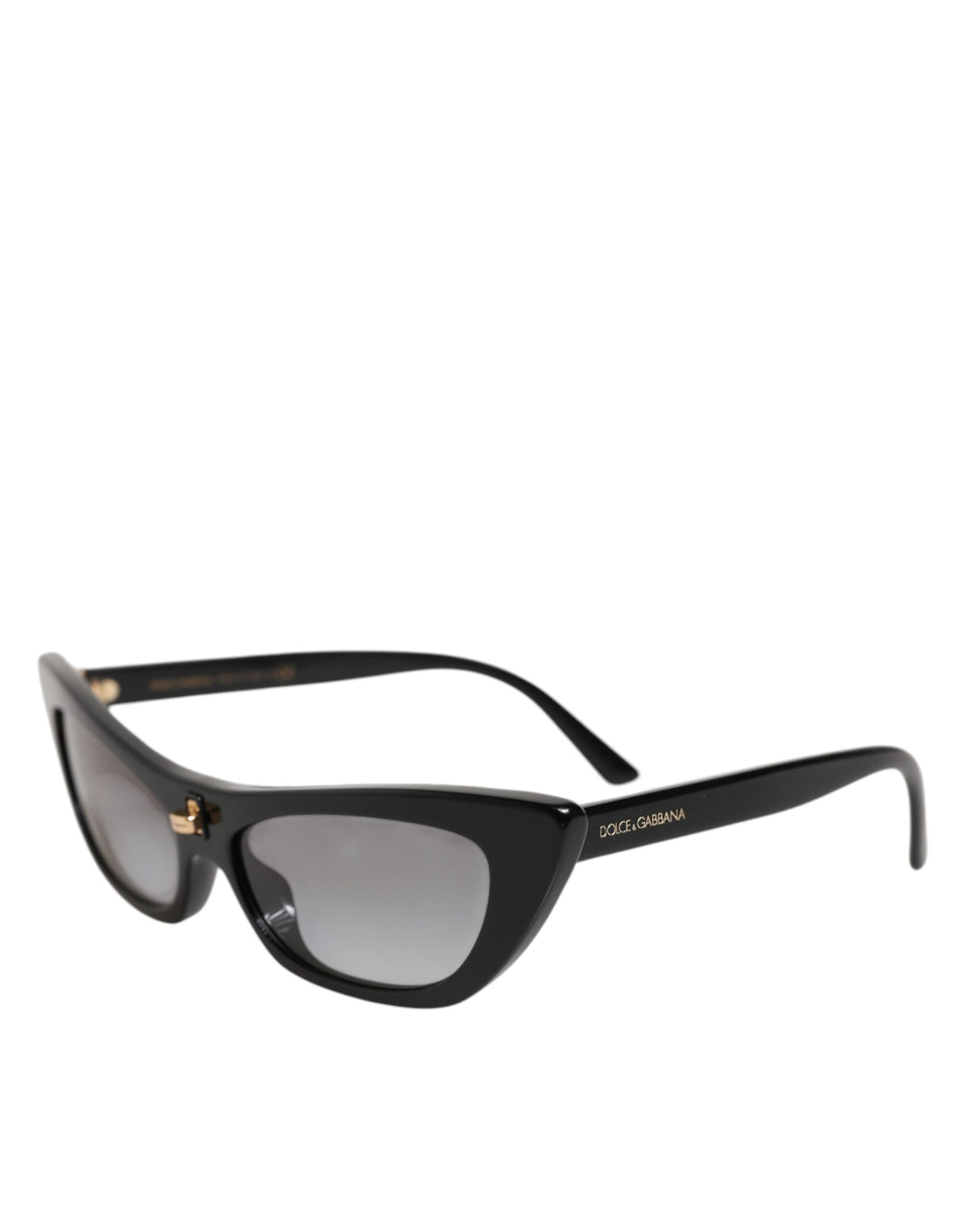 Dolce & Gabbana DG4334B Black Re-Edition Cat-Eye Sunglasses