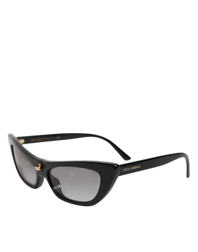 Dolce & Gabbana DG4334B Black Re-Edition Cat-Eye Sunglasses