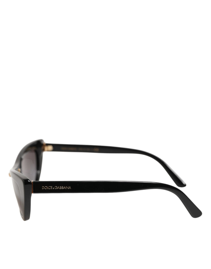 Dolce & Gabbana DG4334B Black Re-Edition Cat-Eye Sunglasses