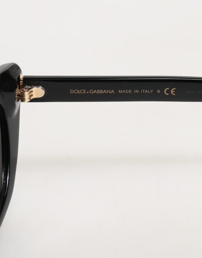 Dolce & Gabbana DG4334B Black Re-Edition Cat-Eye Sunglasses