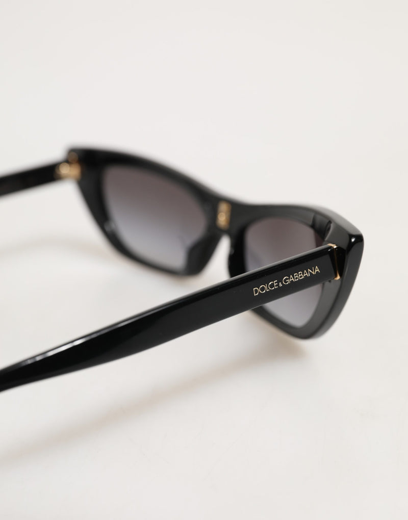 Dolce & Gabbana DG4334B Black Re-Edition Cat-Eye Sunglasses