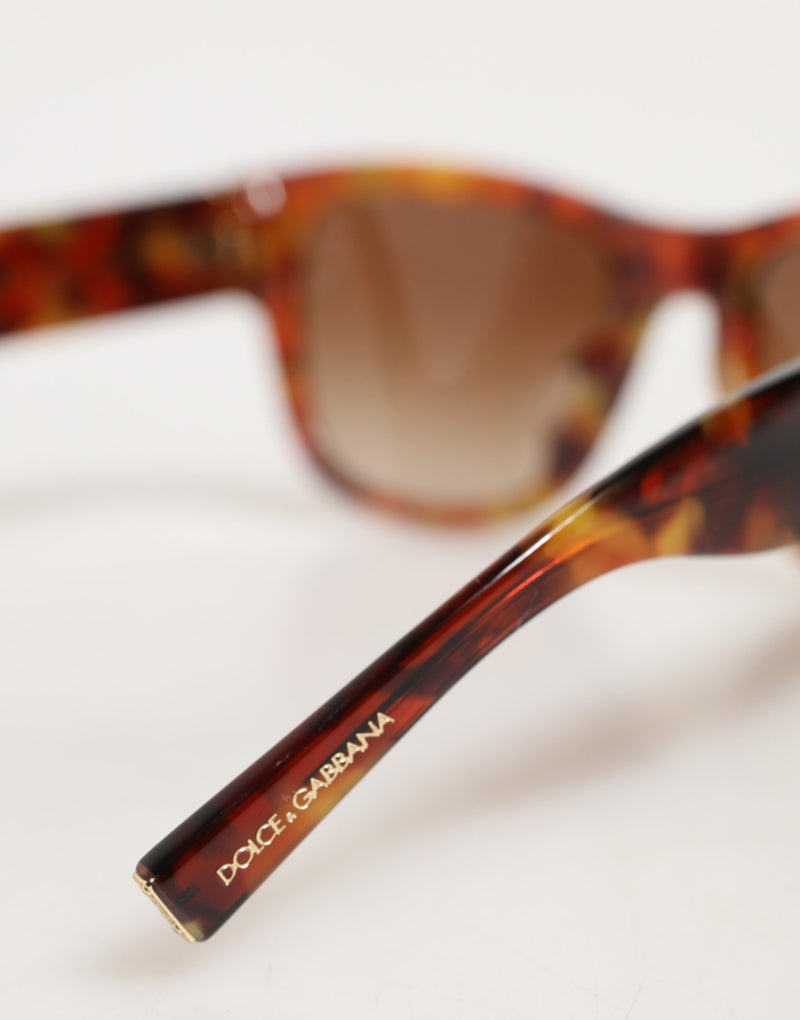 Dolce & Gabbana DG4338F Lunettes de soleil Havana marron à monture pleine