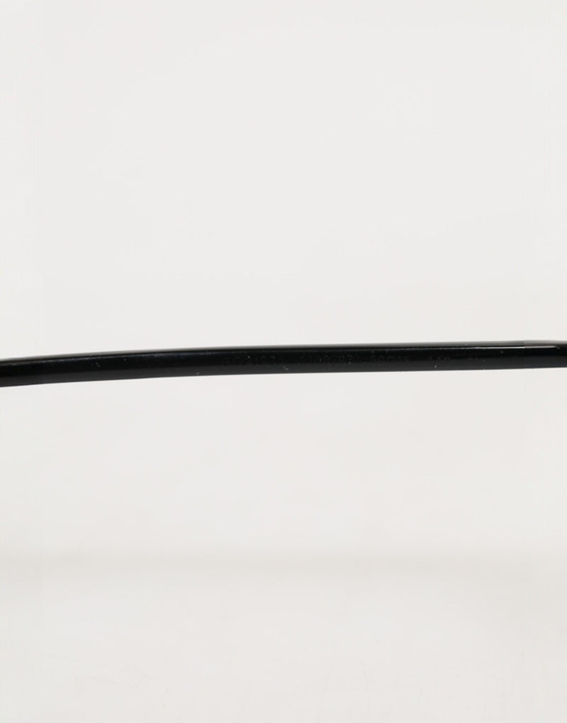 Dolce & Gabbana Lunettes de Soleil Carrées en Métal Noir
