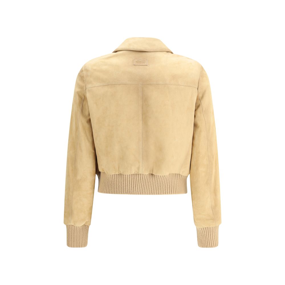 Valstar Suede Leather Jacket - Élégance et Confort Intemporel
