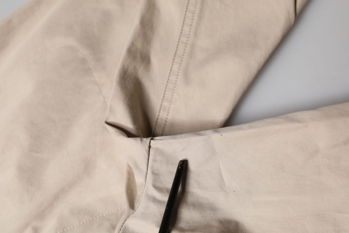 Pantalon cargo homme en coton beige, coupe fuselée, Dolce &amp; Gabbana