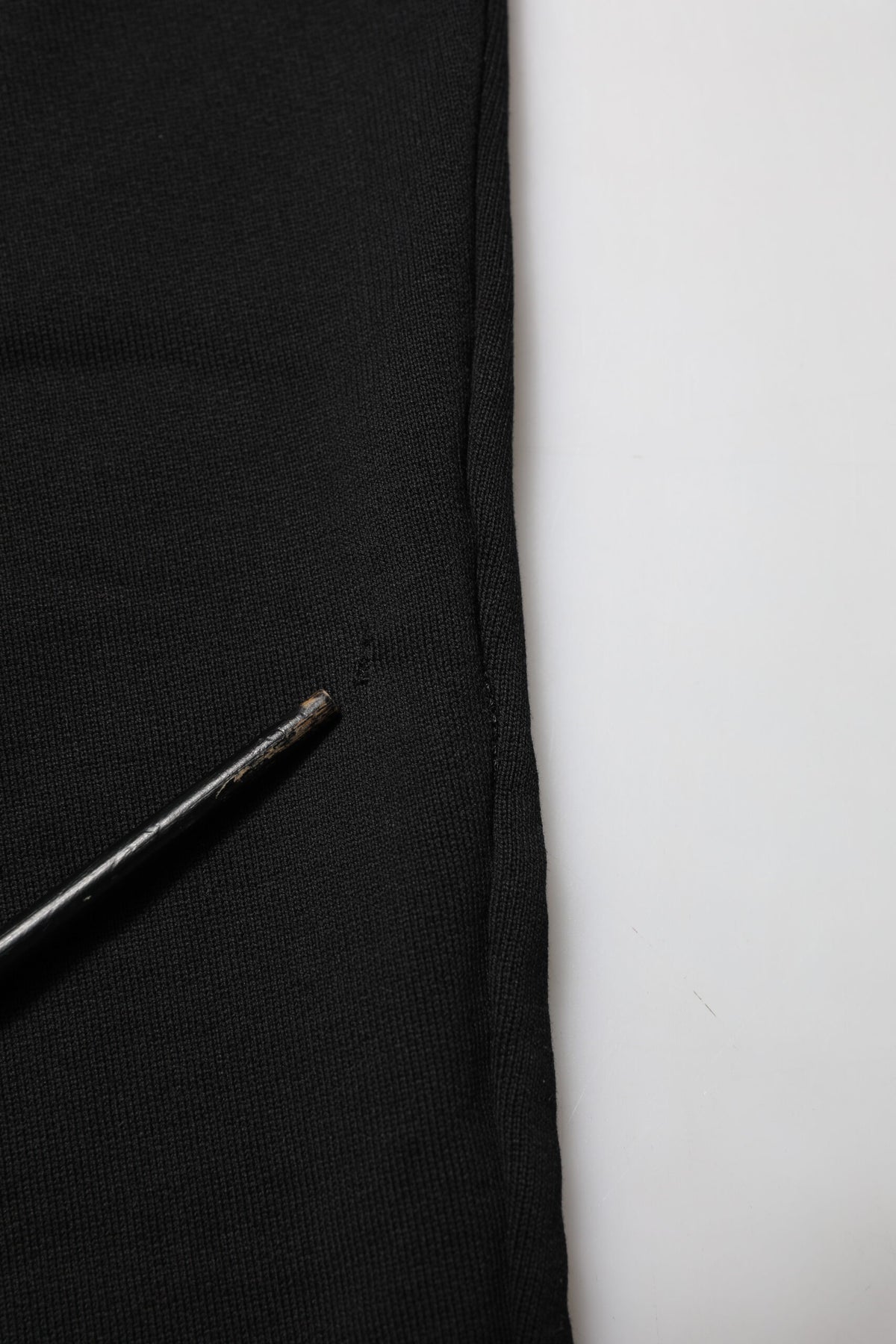 Pantalon de jogging en coton noir avec logo DG de Dolce &amp; Gabbana