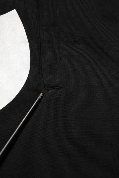 Pantalon de jogging en coton noir avec logo DG de Dolce &amp; Gabbana