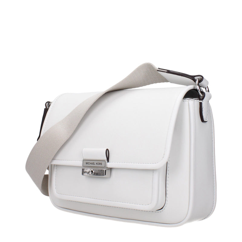 Sac à bandoulière en cuir blanc Michael Kors - Élégant et polyvalent