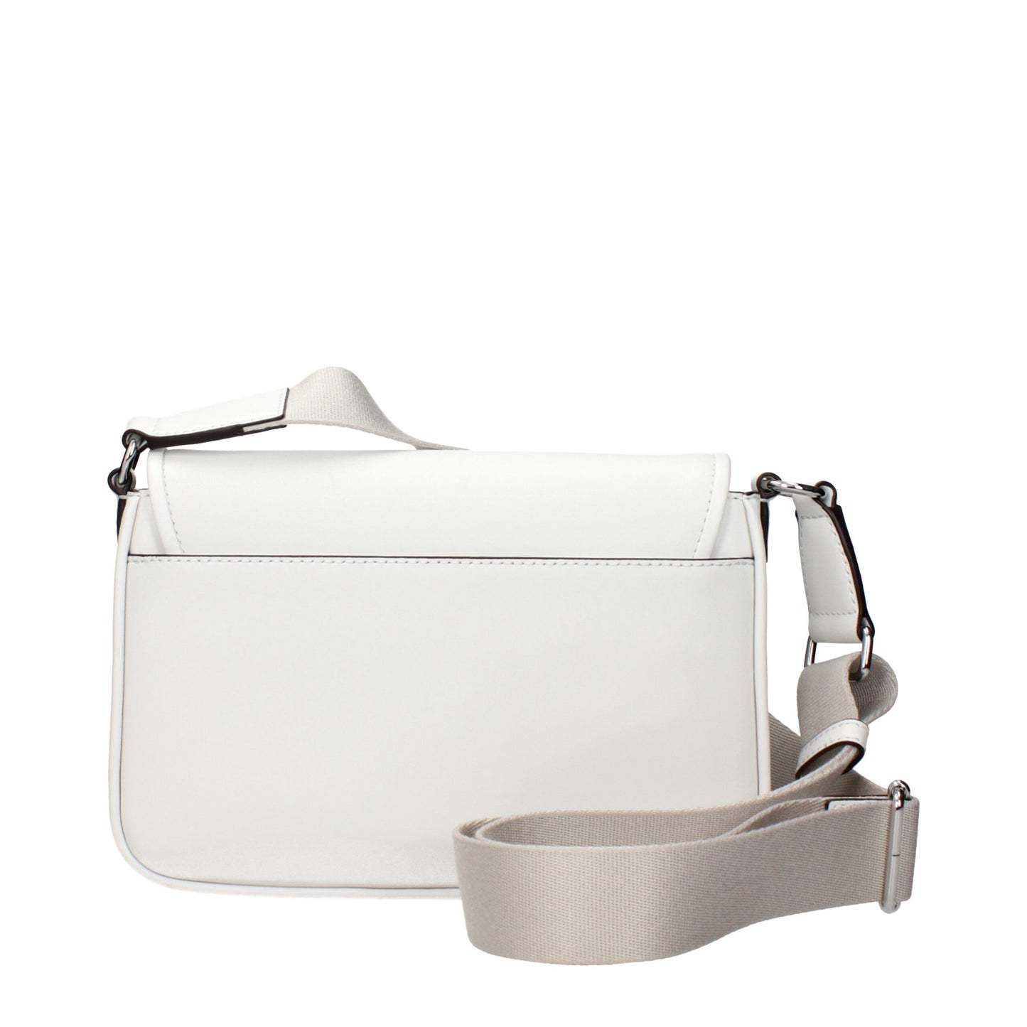 Sacs à bandoulière en cuir blanc Michael Kors