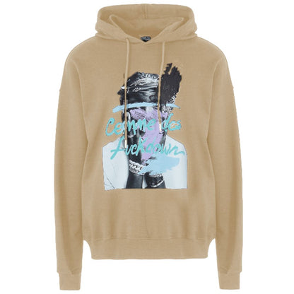 Sweat-shirt en coton beige Comme Des Fuckdown